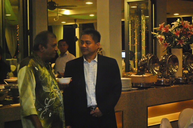 Dr Thiagi and Mark Rozario Dr Thiagi and Mark Rozario